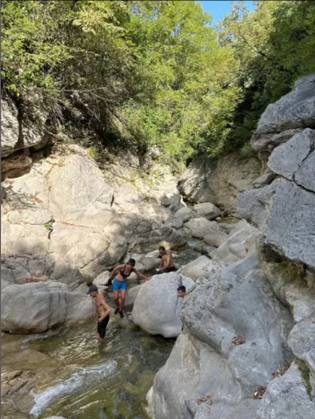 Durchquerung des Canyon